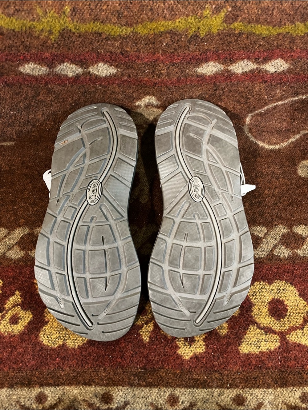 Sparkly Silver Strappy Chaco Sandals - Picture 4 of 6